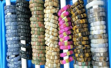 Gemstone spacer  of bracelets